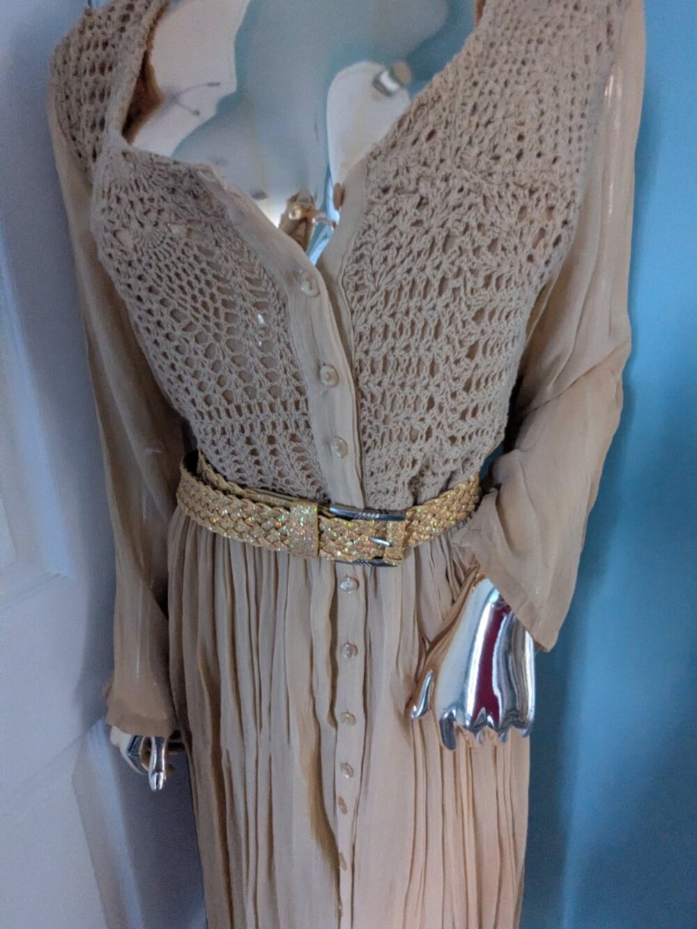 Vintage Paris Style Dress - Picture 4 of 12